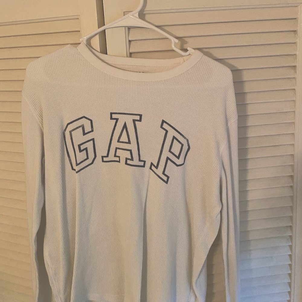 Gap Logo Oversized Long Sleeve